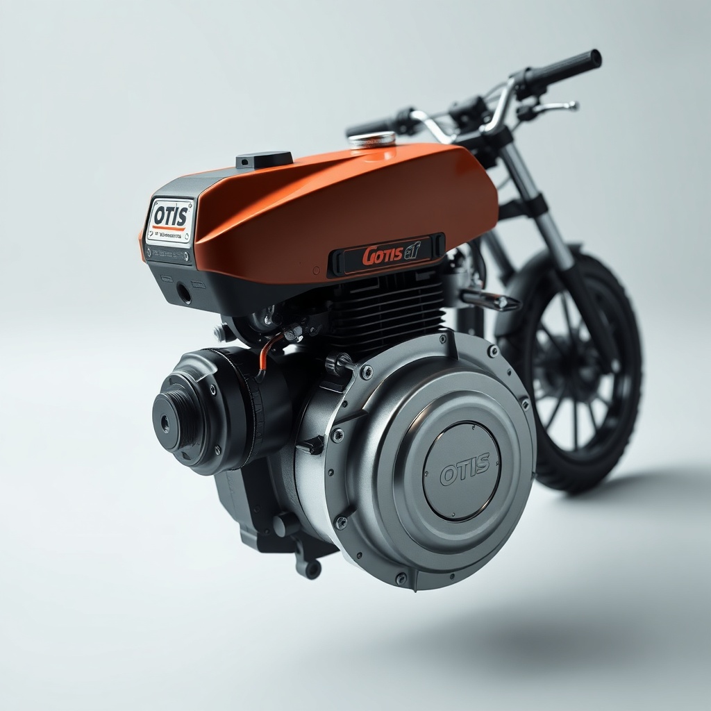Otis Gen2 motor ve çelik bant sistemi